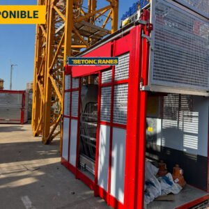 Elevador de obra SC 200-200 de doble cabina